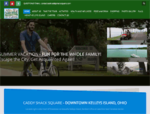 Tablet Screenshot of caddyshacksquare.com